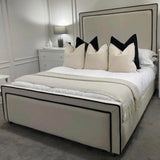 Nina Piping Bed Frame