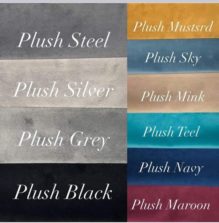 Plush Velvet Fabric Samples