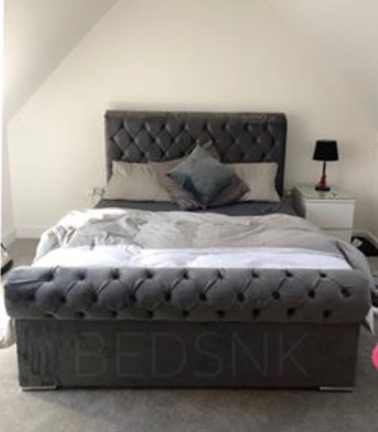 Chesterfield bed frame